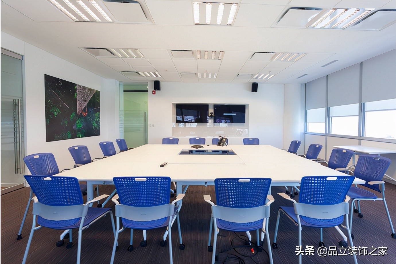 创意外企办公室装修效果图,创意外企办公室装修设计方案