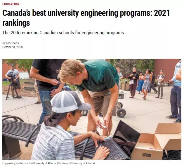 麦考林大学,麦考林加拿大大学排名