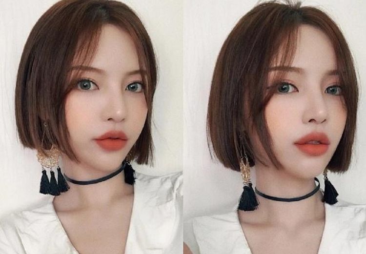 适合圆脸的女生短发发型大全,适合圆脸女生的十款短发发型