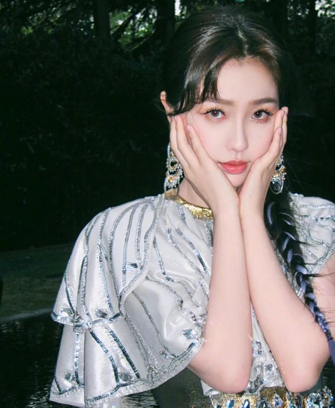 常年不易长胖的她这回也失手了?