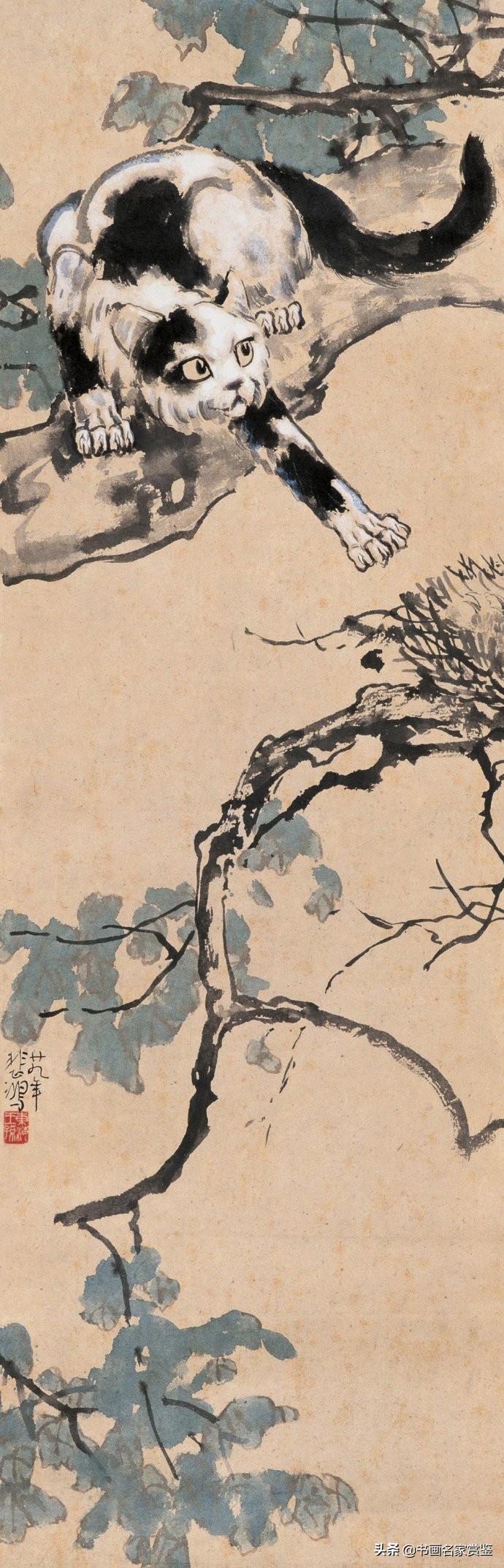 中国画家徐悲鸿图,中国画家徐悲鸿作画