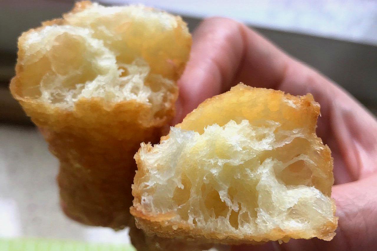 炸油条教程和配方无膨松剂,油条专用面粉炸油条的方法