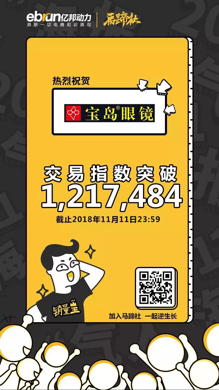 马蹄社双11逆生长战报|180家品牌总交易额突破958亿元