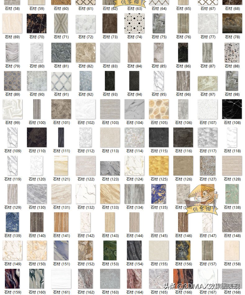 81种分类，1500张超高清素材贴图，直接白嫖，真香