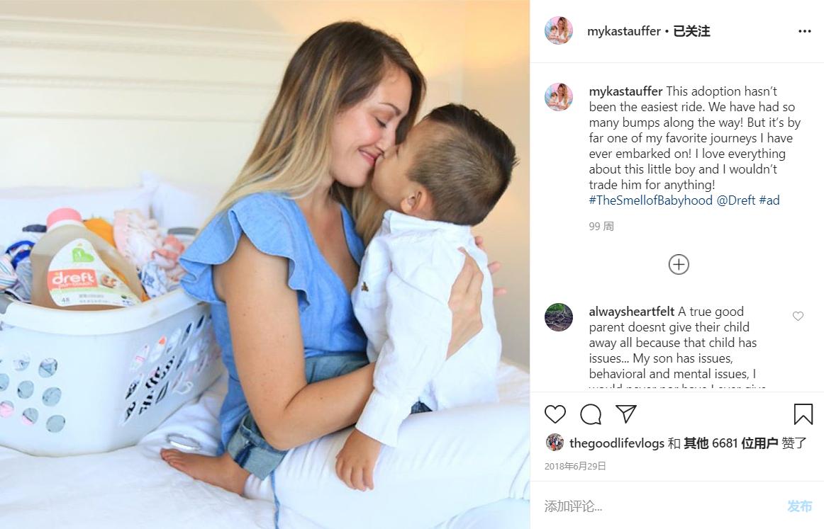 美国网红领养中国残障男孩，疯狂吸血赚钱后就无情抛弃？