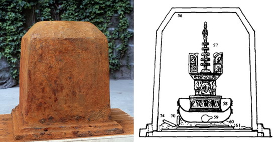 中原藏珍三彩舍利匣,国宝品鉴