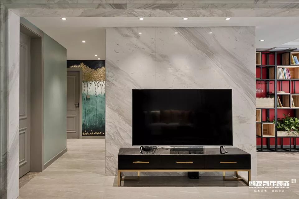 鹏友的•宅［拾壹］全案25.68W，104㎡轻奢美式—中铁.万国城