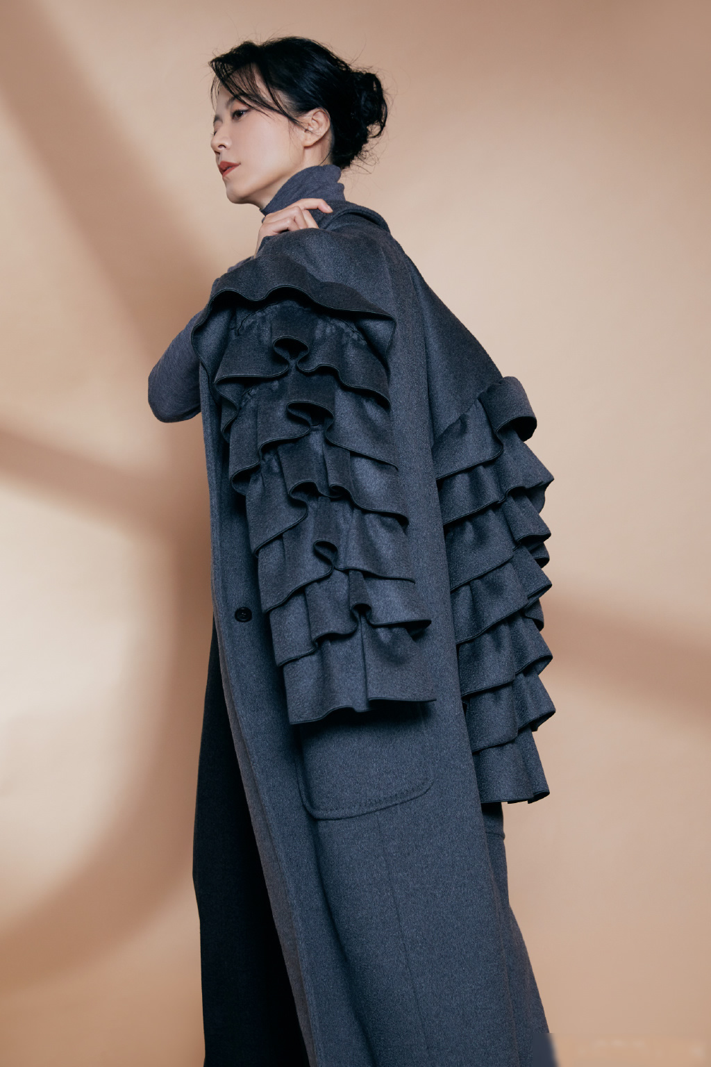 俞飞鸿高贵的穿衣搭配,俞飞鸿同款秋冬穿搭