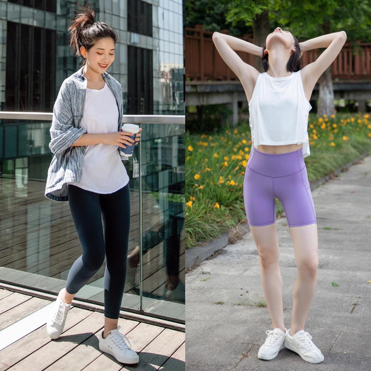 今年最火的形体裤,形体裤高腰提臀