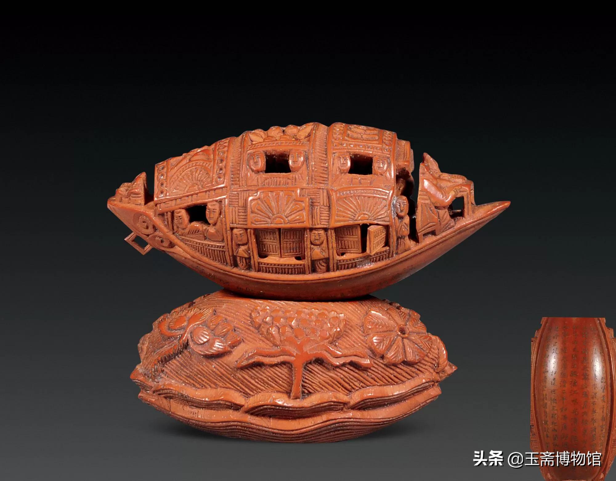 微雕正圆十二金钗核雕,核雕大师微雕作品