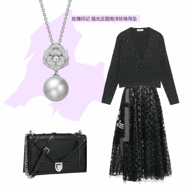 珍珠晶莹凝重,珍珠圆润光洁