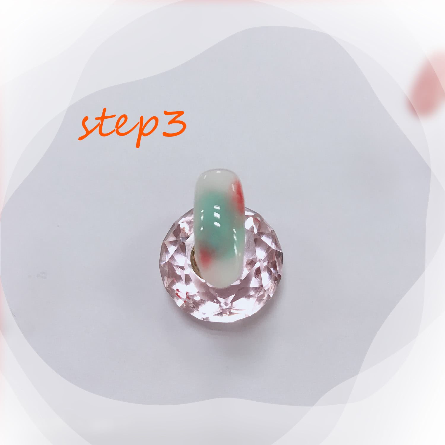 美甲款式推荐晕染美甲,渐变晕染金箔贝壳珍珠美甲黑白