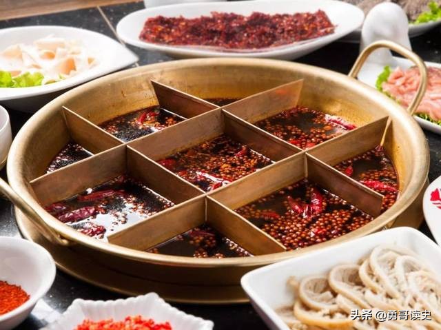 重庆蒲婆婆九宫格火锅,重庆九宫格火锅为什么要九个格