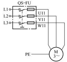 低压电工实操电动机正反转电路图,电工电动机启停点动电路图