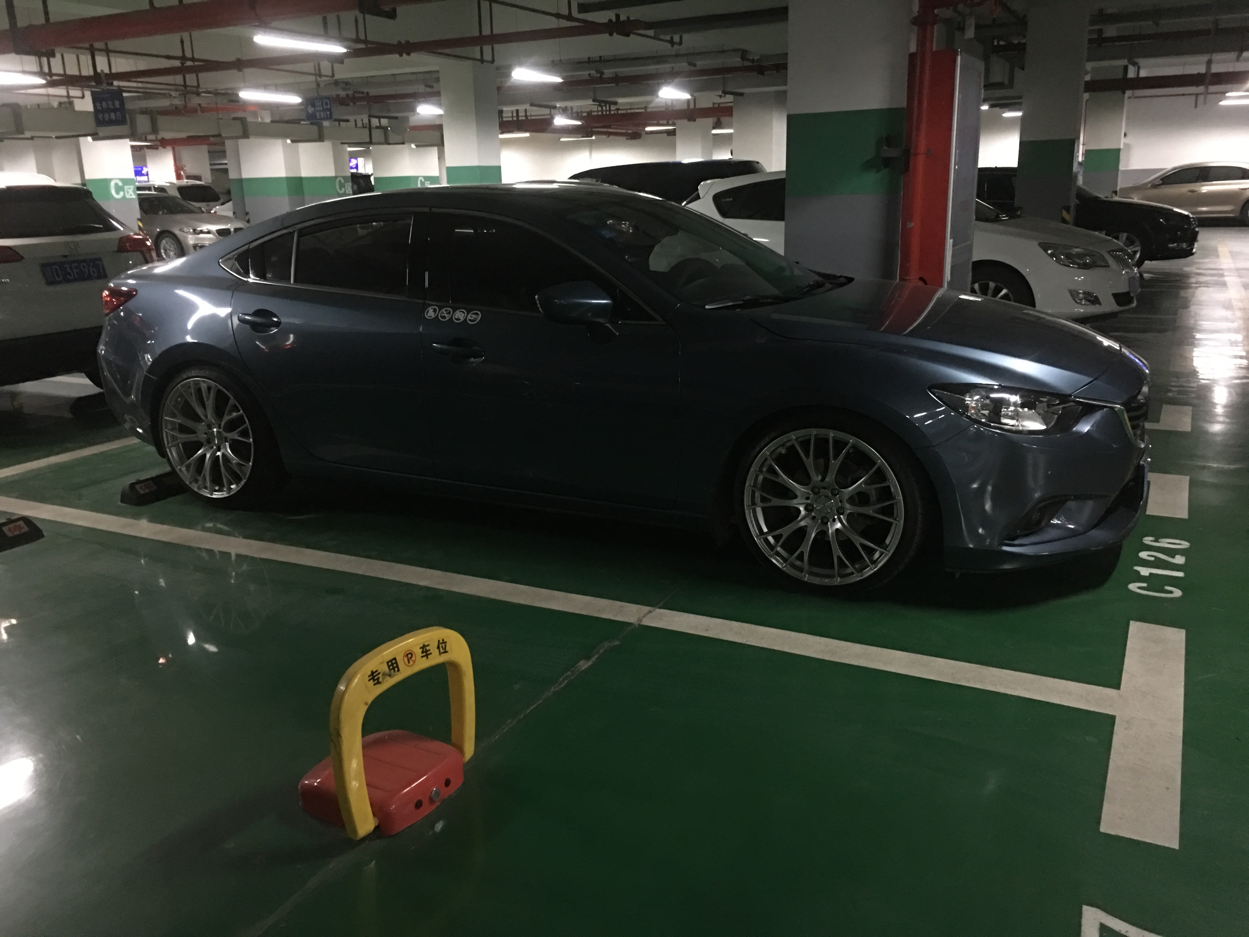 马自达阿特兹改装绞牙避震价格,2018款马自达阿特兹2.5轮毂改装