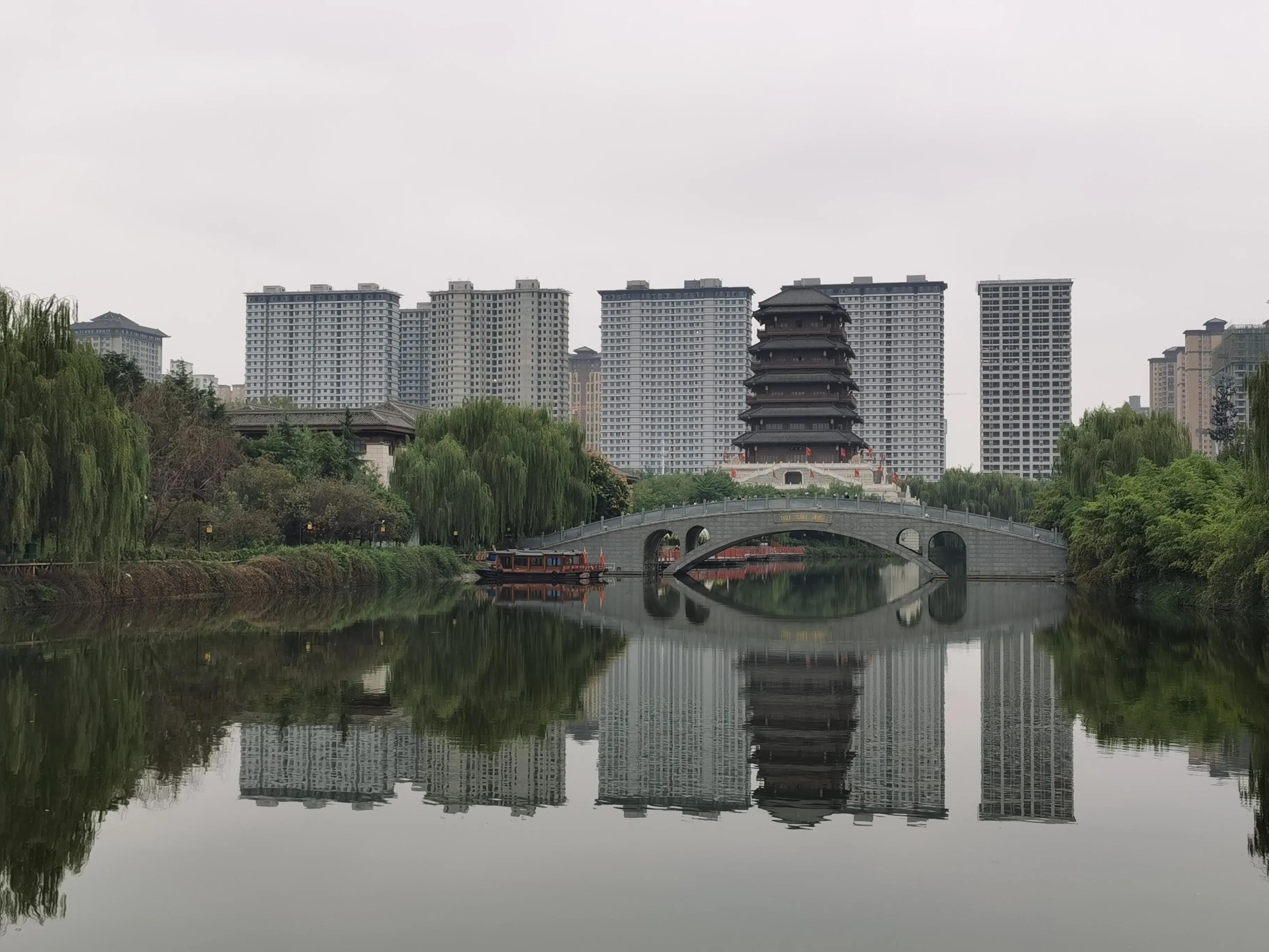 西安汉城湖风景区线路图,西安汉城湖风景区
