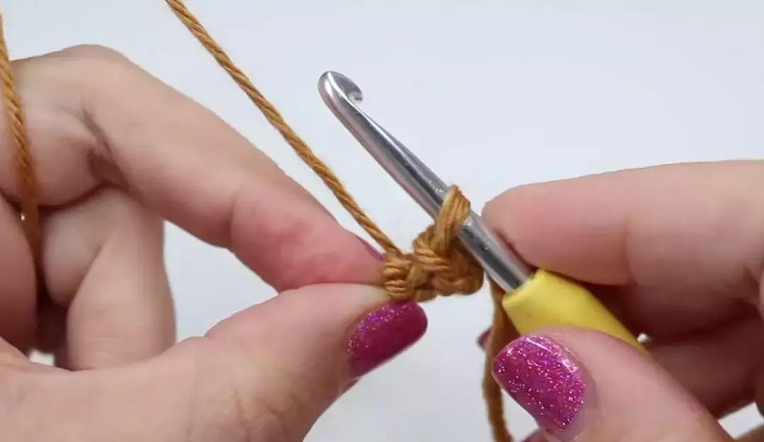 南瓜挂件钩针教程,钩针南瓜小挂件图解