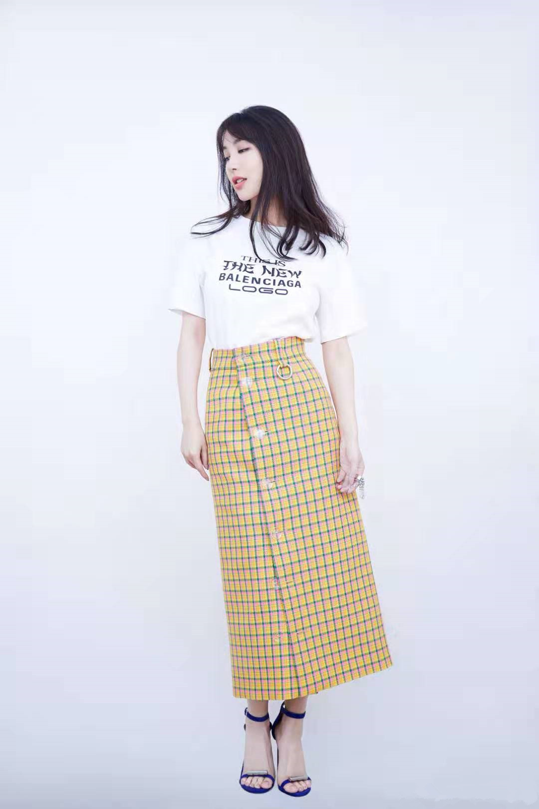 李菲儿的冬季穿搭,李菲儿包臀裙搭配