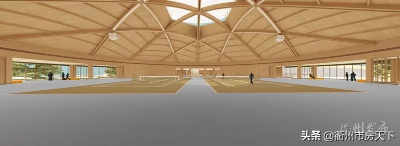 衢州体育中心体育场多大,衢州体育中心主体结构