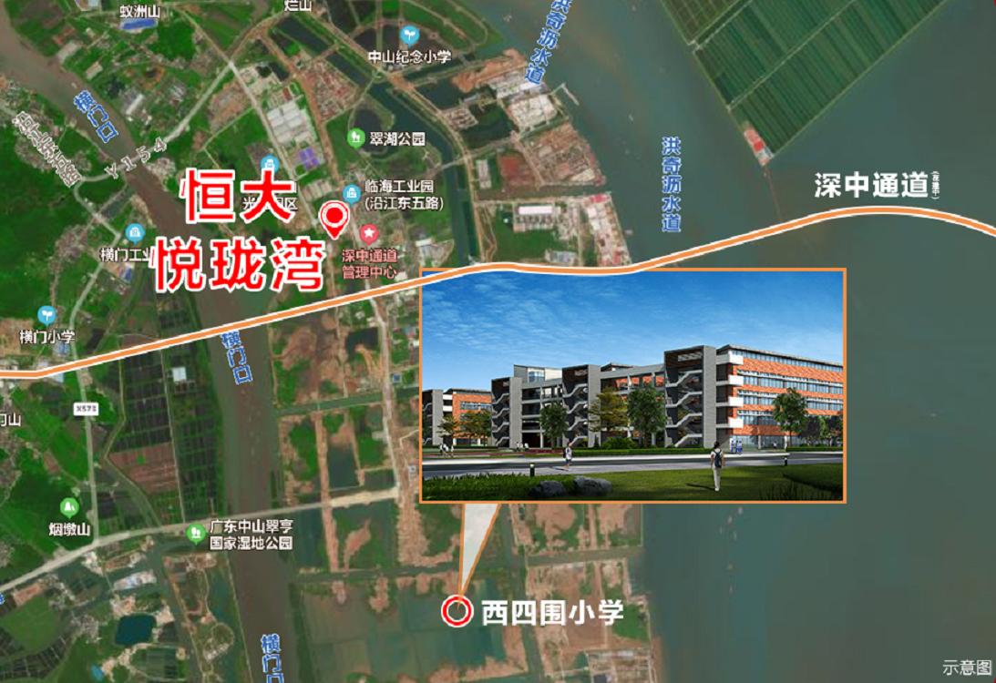 深中通道旁边的楼盘优惠,深中通道有观光区