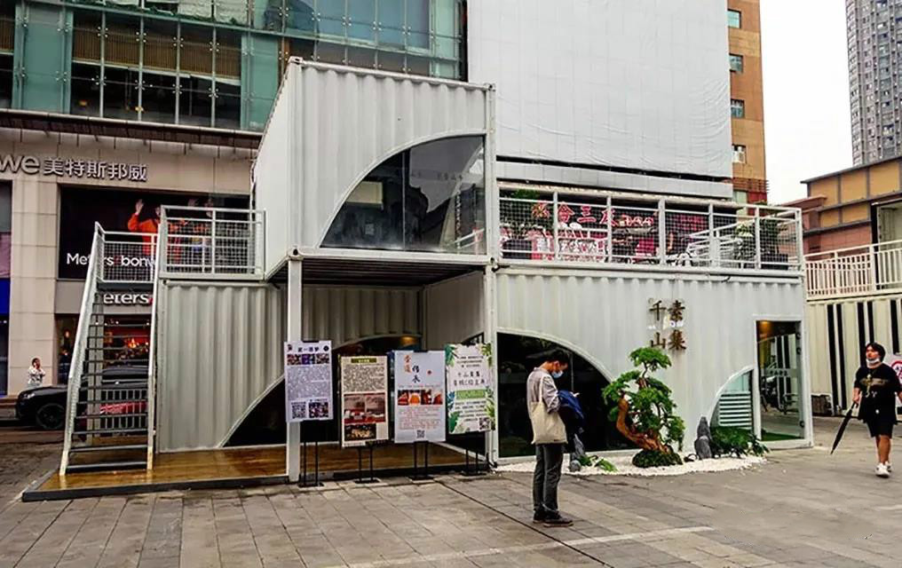 武汉集装箱网红商业街,武汉汉阳集装箱街区