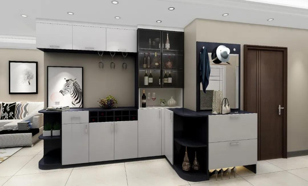 转角柜效果图大全,转角柜设计效果图大全