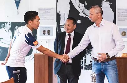 刚刚在世预赛创造历史的亚洲鱼腩,阵中有这样一位U19留洋小将