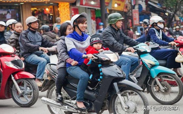 中国摩托在越南惨遭嫌弃！日本摩托车却随处可见
