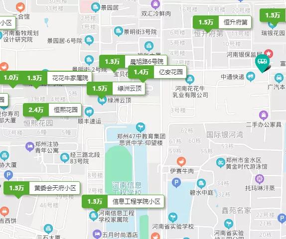 一路之隔的楼盘差价大怎么回事,郑州中州大道房价多少钱