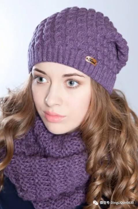 针织冬天的帽子,冬天针织帽子