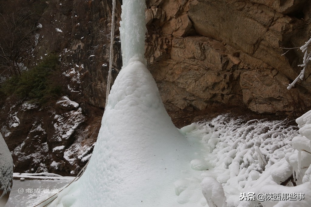 西安冰瀑十大免费景点,西安流峪大峡谷