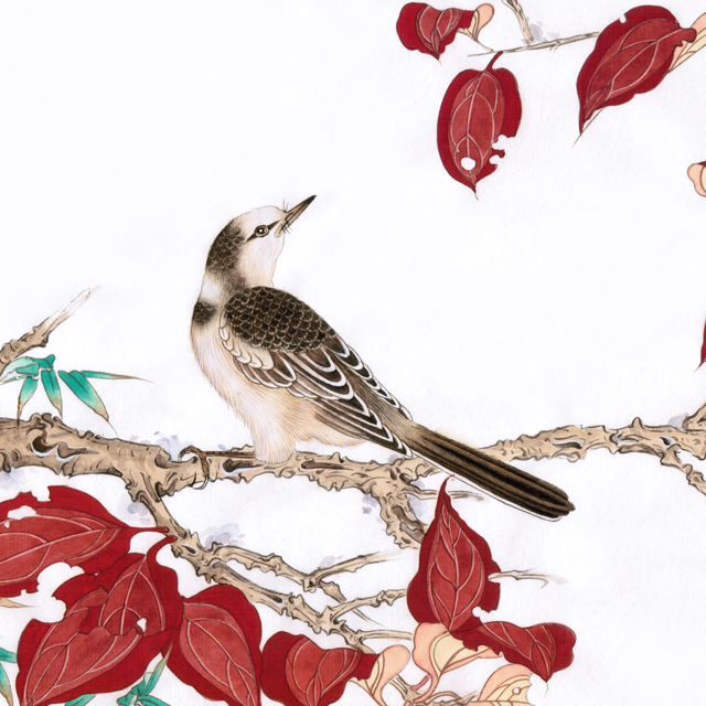 水仙花国画花鸟画图片欣赏,中国画花鸟画背景图片大全