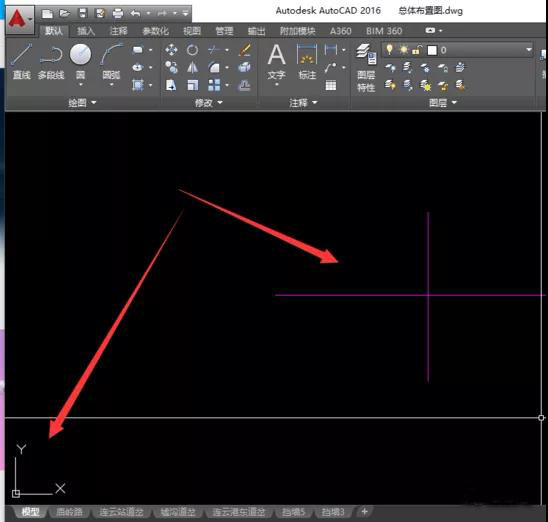 新建cad图纸怎么设定2000的坐标系,cad不知道圆心位置只知道直径