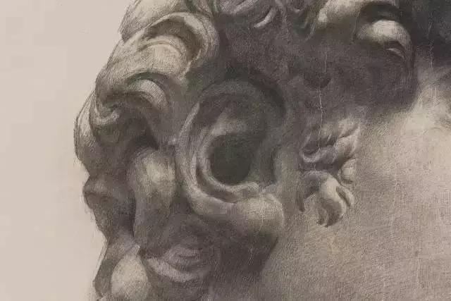 画素描不画脸,画素描总是画不深入