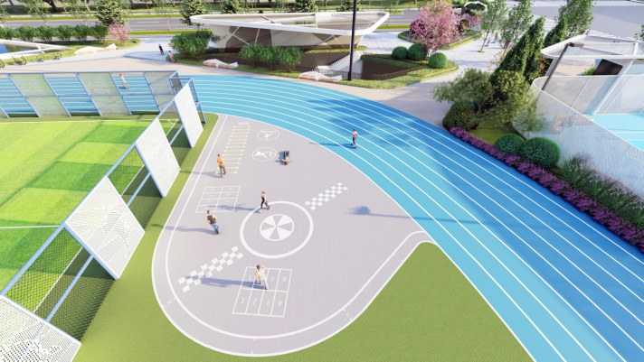 体育馆综合体,复兴桥体育综合体