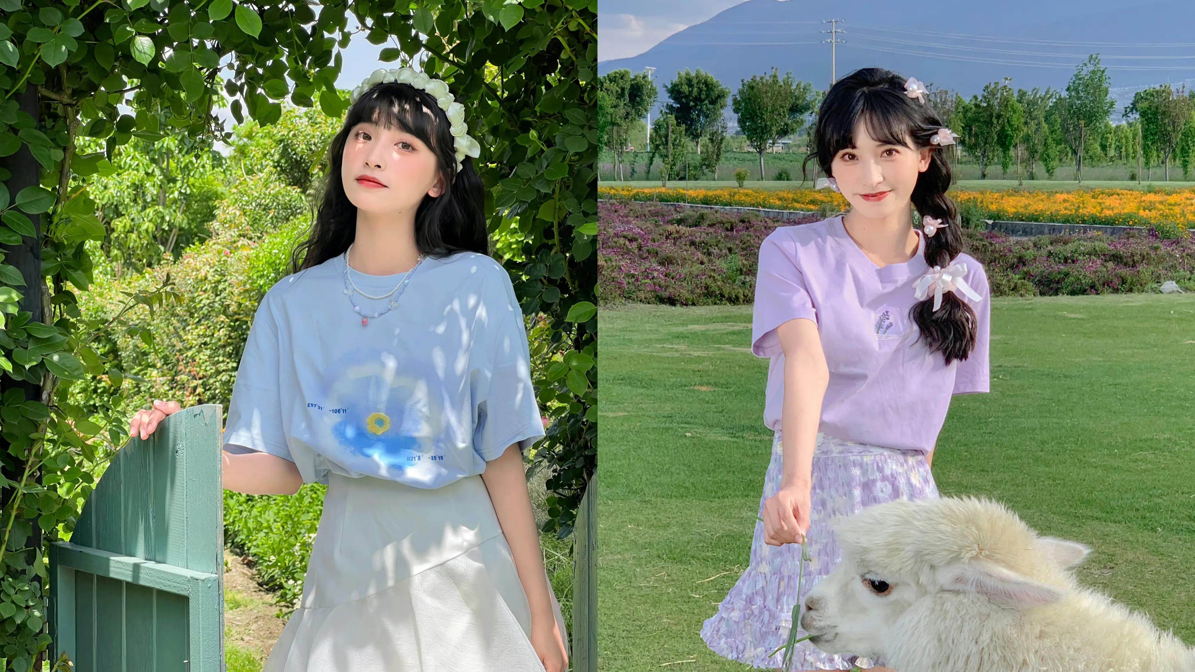 ledin乐町女t恤,ledin乐町时尚女装旗舰店