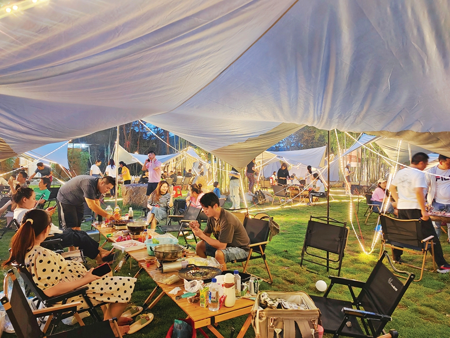 你建露营地我开咖啡店……惠州这里的青年回乡创业热土