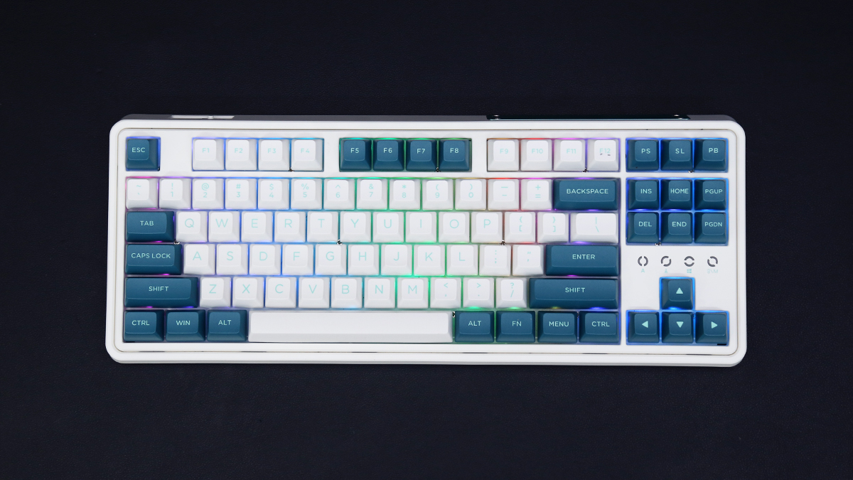 腹灵87键机械键盘推荐,腹灵97键侧刻键盘推荐