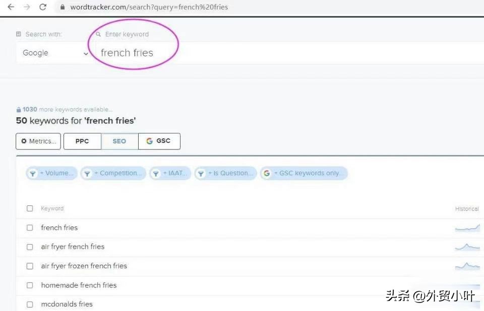 关键词的选词及优化方法,最好用的几个关键词挖掘工具