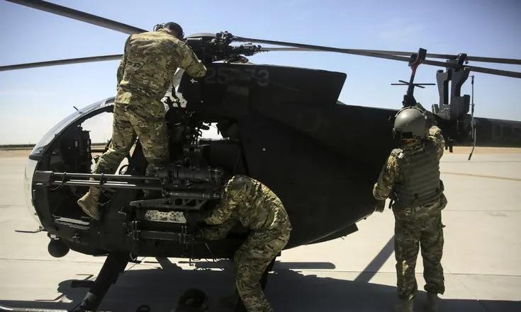 小鸟直升机只有美军装备吗,小鸟直升机和武装直升机对比