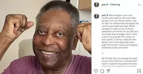 球王贝利几岁查出来癌症,球王贝利重病