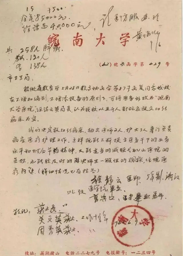 *少奇刘**唯一所题大学校名，竟有“毛体”笔意，气势磅礴，筋骨尽显