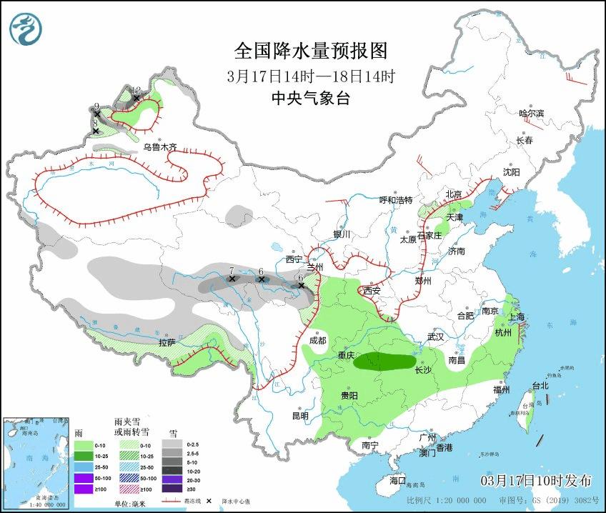 广西气温飙升明后天迎来降雨,强对流天气蓝色预警广东广西