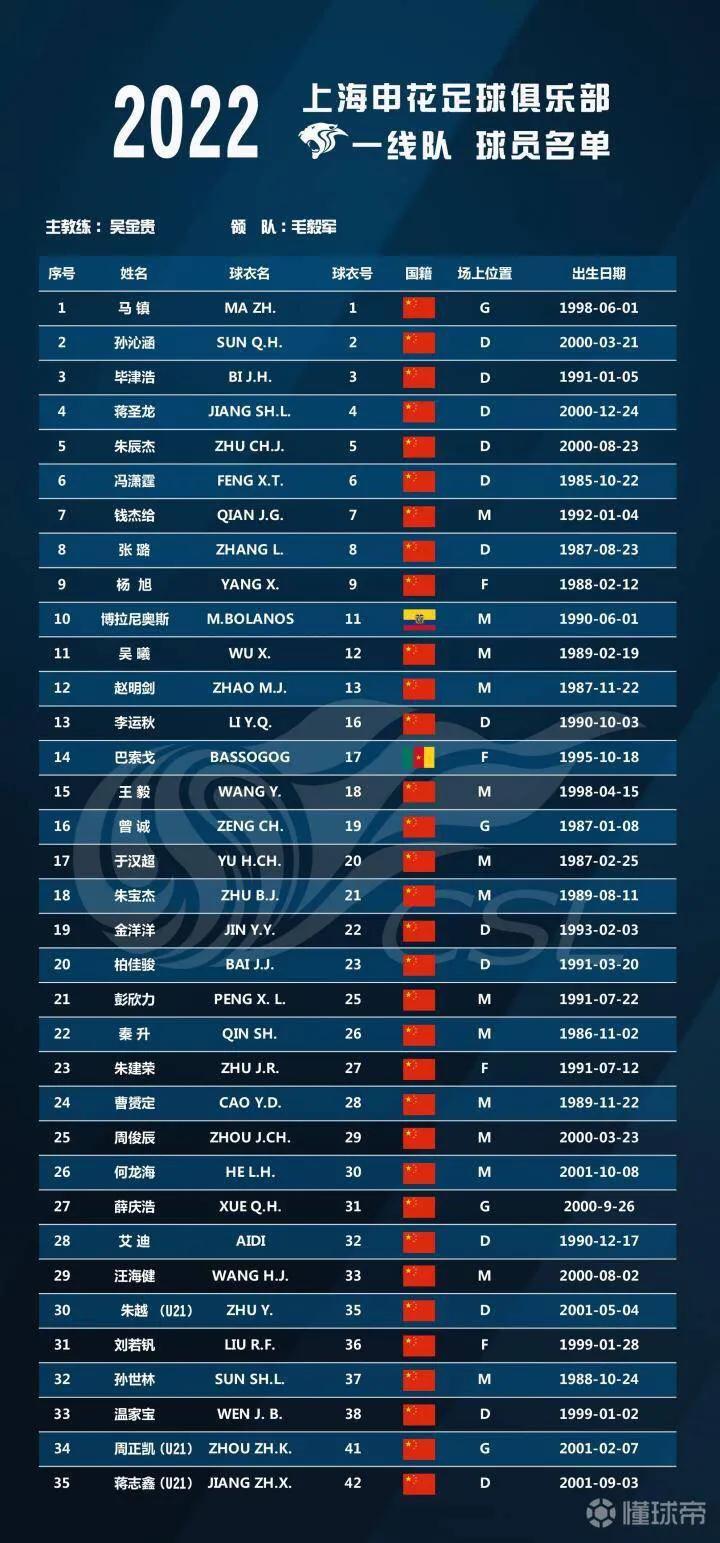 上海申花上海海港足协杯,申花上海海港队