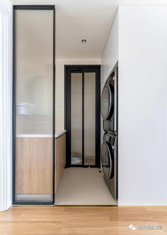 110平三室一楼,三室一厅砸掉一个房间