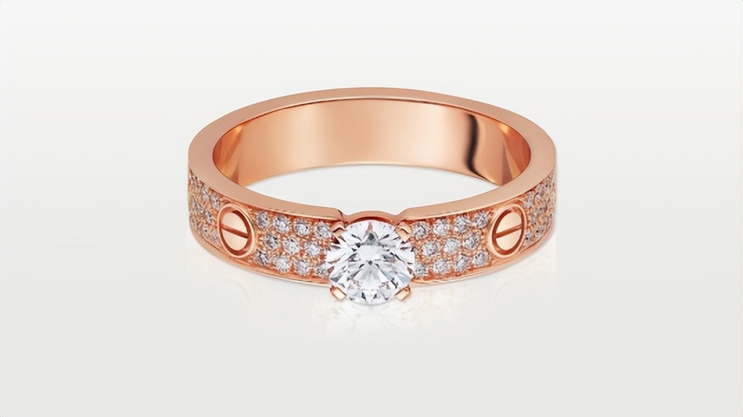 全网女生都爱的玫瑰花戒指,卡地亚钻戒款式