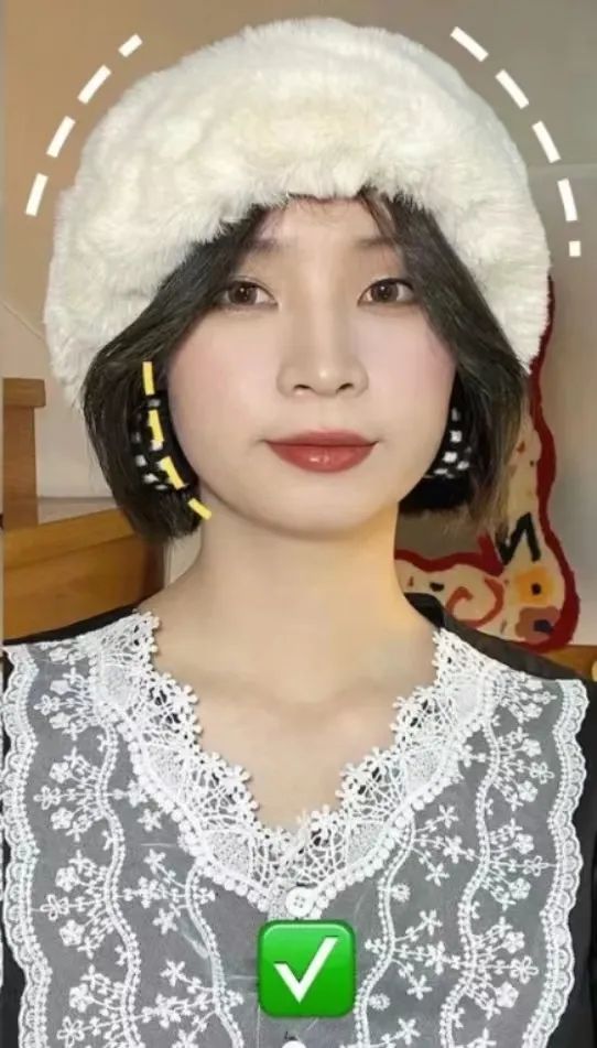 根据脸型选帽子这样才不显脸大,脸小脸型不好看适合什么帽子