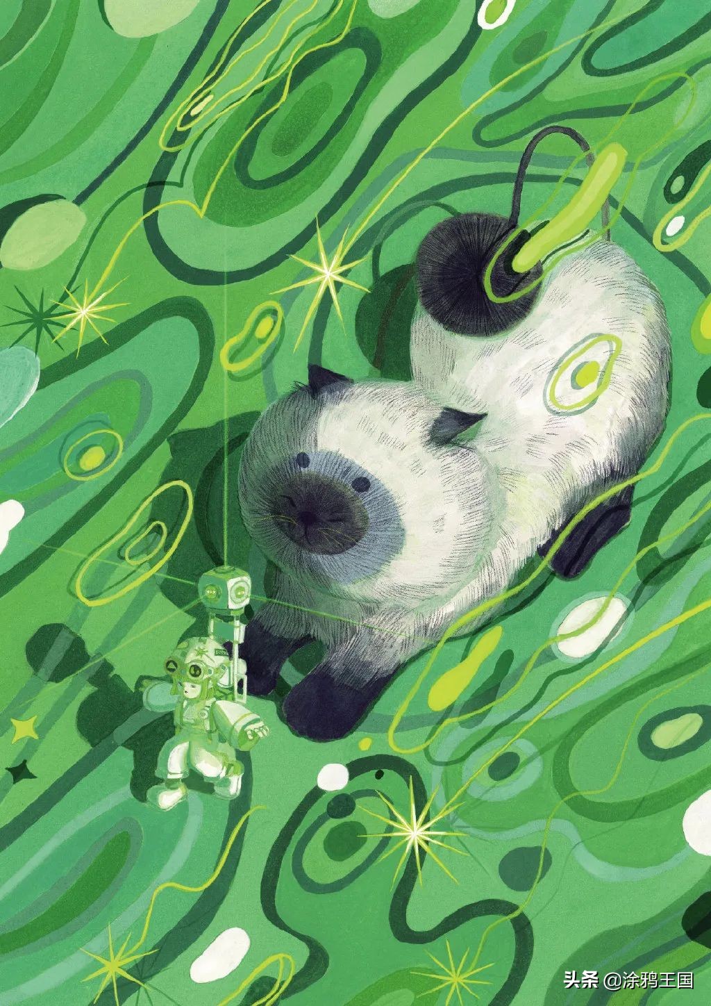 等待长夏与绿色，哆多新期插画班正在预约中——