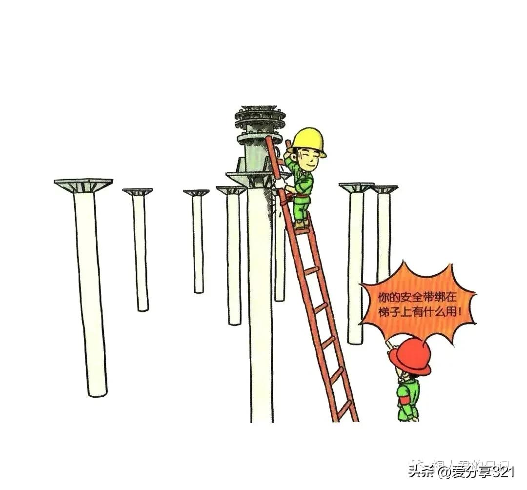 安全漫画100张图,安全漫画四格图片