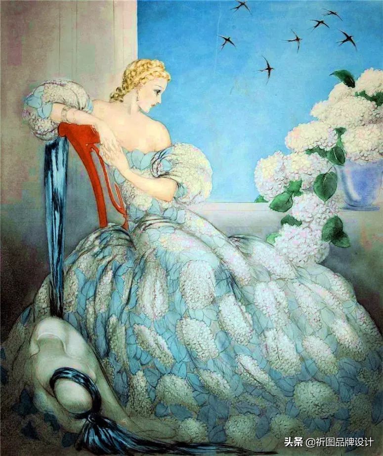 因为路边金发女郎而改变一生的油画家，他的人体油画定格18岁妻子